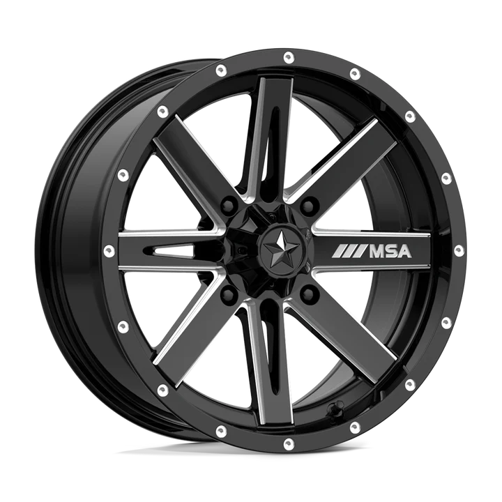 MSA M41 BOXER SATIN BLACK MILLED